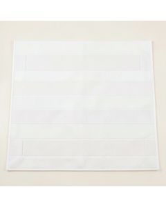 Brook Branch Rectangular Outdoor Rug - White (synthetic illustration; no displayed measurements)