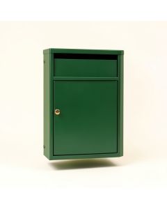 9.5 In X 16 In Steel Wall Mounted Mailbox (synthetic illustration; no displayed measurements)