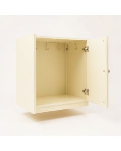 Bay Bluff Empty Mug-Storage Cabinet Insert - Cream (synthetic illustration; no displayed measurements)