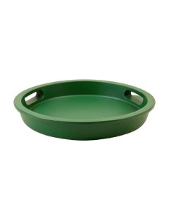 Slate Bend Serving Tray - Green (synthetic illustration; no displayed measurements)