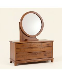 Miquel Magnifying Dresser Mirror (synthetic illustration; no displayed measurements)