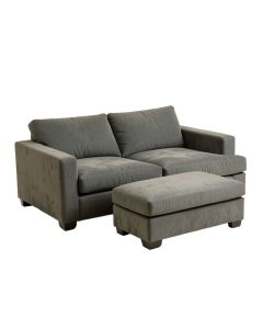 Hardin 100.7 '' Wide Microfiber/Microsuede Right Hand Facing Sofa & Chaise With Ottoman