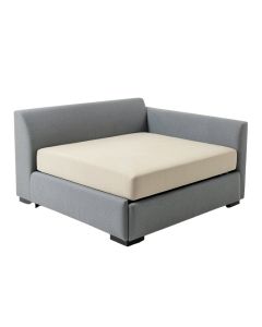 Jaiyon Modern And Contemporary Transitional Grey Fabric Upholstered Twin Size Daybed With Trundle