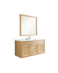 Tribecca 30 '' Wall-Mounted Single Bathroom Vanity Set