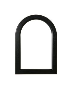 Alder Branch Framed Wall Mirror - Black