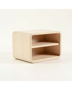 Cedar Branch Low Toy Storage Unit - Beige (synthetic illustration; no displayed measurements)