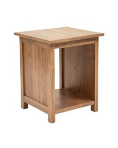 Arine Solid Wood End Table With Storage (synthetic illustration; no displayed measurements)