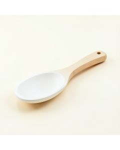 Rowan Bridge Cooking Spoon - White (synthetic illustration; no displayed measurements)