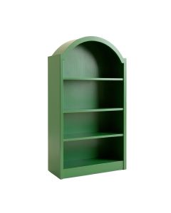 Willow Edge Freestanding Bookcase - Green