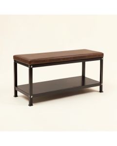 Industrial Storage Bench (synthetic illustration; no displayed measurements)
