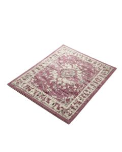 Eoin Hand Tufted Wool Plum Area Rug