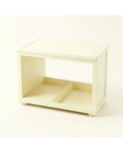 Wren Bend Empty Coffee-Station Organizer - Ivory (synthetic illustration; no displayed measurements)