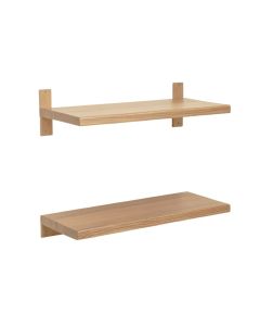 2 Piece Wall Shelf Set