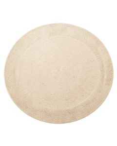 Birch Bridge Round Area Rug - Beige (synthetic illustration; no displayed measurements)