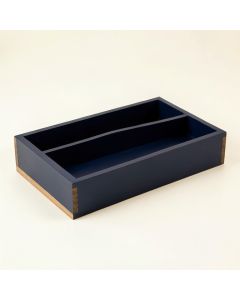 Vale Branch Empty Pantry Drawer Organizer Insert - Navy (synthetic illustration; no displayed measurements)