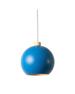 Willow Canyon Pendant Light Suspended From One Plain Cable - Blue (synthetic illustration; no displayed measurements)