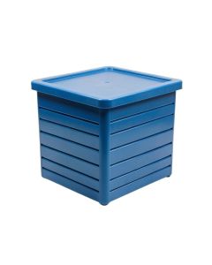 Dune Canyon Closed Outdoor Storage Box - Blue (synthetic illustration; no displayed measurements)
