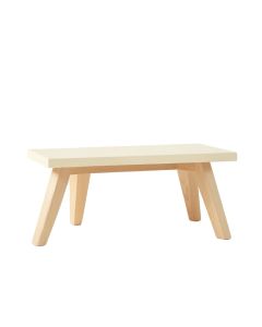 Flint Canyon Indoor Bench - Cream