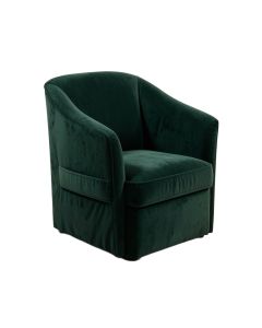 Alberts Velvet Upholstered Parsons Chair (synthetic illustration; no displayed measurements)