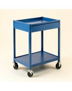 Fern Bridge Empty Rolling Workshop Cart - Blue (synthetic illustration; no displayed measurements)