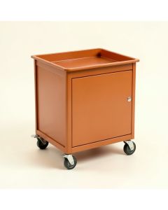 Cliff Arc Empty Rolling Workshop Cart (synthetic illustration; no displayed measurements)