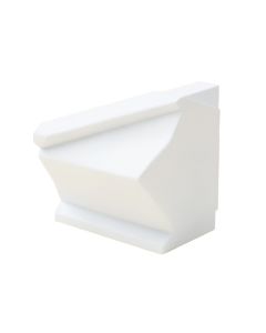 Reed And Ribbon 3 1/2 '' H X 96 '' W X 2 3/8 '' D Panel Moulding