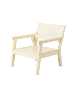 Olive Branch Outdoor Lounge Chair - Cream (synthetic illustration; no displayed measurements)