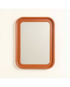 Briar Bluff Framed Wall Mirror - Terracotta (synthetic illustration; no displayed measurements)