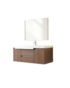 Breakthrough 32 '' Vanity Wall-Mounted Single Bathroom Vanity Set (synthetic illustration; no displayed measurements)