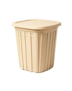 Dune Canyon Closed Garden Compost Bin - Beige