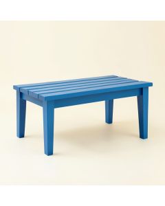 Ash Canyon Indoor Bench - Blue (synthetic illustration; no displayed measurements)