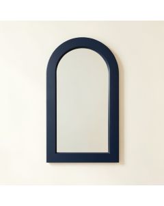 Willow Crest Framed Wall Mirror - Navy (synthetic illustration; no displayed measurements)