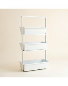 Flint Bluff Empty Vertical Garden Frame - White (synthetic illustration; no displayed measurements)