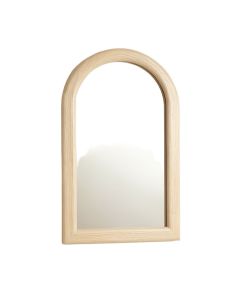 Lake Branch Framed Wall Mirror - Beige