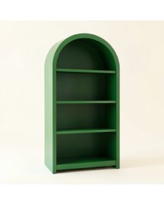 Dune Bend Freestanding Bookcase - Green (synthetic illustration; no displayed measurements)
