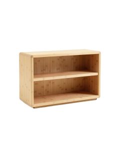 Elm Bend Low Bookcase - Beige