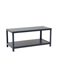 Dawn Bluff Narrow Outdoor Storage Bench - Navy