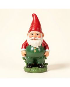 Xan Garden Gnome With Lily Statue (synthetic illustration; no displayed measurements)