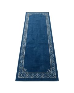 Maple Branch Narrow Runner Rug - Blue (synthetic illustration; no displayed measurements)