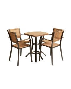 Wantaugh Outdoor 3 Piece Bistro Set