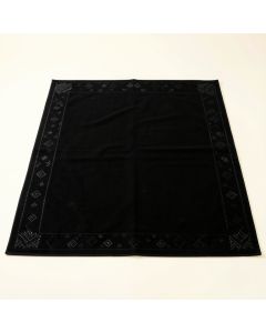 Holly Canyon Rectangular Area Rug - Black (synthetic illustration; no displayed measurements)