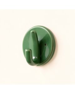 Linden Arc Wall-Mounted Robe Hook - Green (synthetic illustration; no displayed measurements)