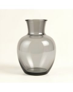 Dune Bend Empty Decorative Vase - Gray (synthetic illustration; no displayed measurements)