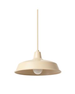 Sage Crossing Pendant Light Suspended From One Plain Cable - Beige