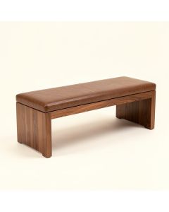 Channel Island Wood Bench (synthetic illustration; no displayed measurements)
