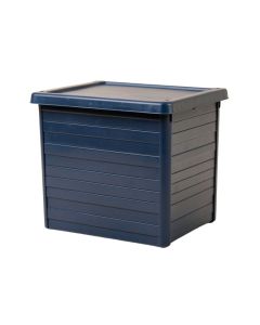 Cove Brook Closed Outdoor Storage Box - Navy (synthetic illustration; no displayed measurements)