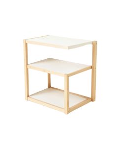 Juniper Arc Low Toy Storage Unit - White