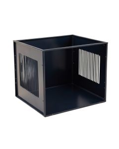 Bay Bluff Empty Furniture-Style Pet Crate - Navy