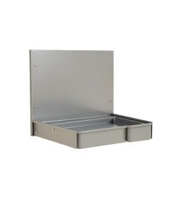 Cliff Branch Empty Wall-Mounted Tool Organizer Panel - Gray (synthetic illustration; no displayed measurements)