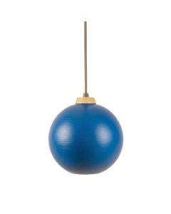 Rowan Bluff Pendant Light Suspended From One Plain Cable - Blue (synthetic illustration; no displayed measurements)